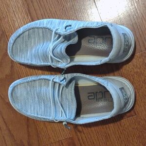 Hey Dude Wendy Sox Glacier Gray- Women's Size 9